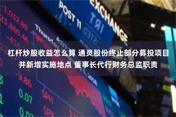 杠杆炒股收益怎么算 通灵股份终止部分募投项目并新增实施地点 董事长代行财务总监职责